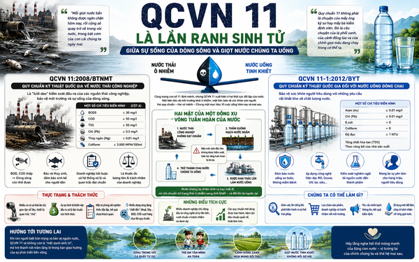 Đằng sau mỗi chai nước sạch là một cuộc chiến mang tên QCVN 11